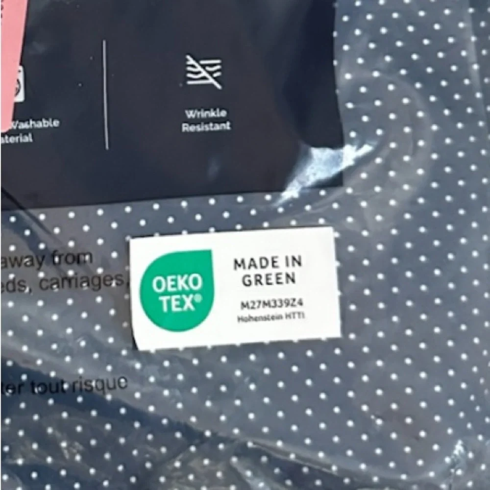 CGK UNLIMITED Navy Blue Polka-Dot ‘Ultra Soft’ Duvet Bedding Set-FULL SIZE